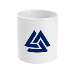 Valknut Mug - Blue