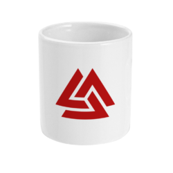 Valknut Mug - Red